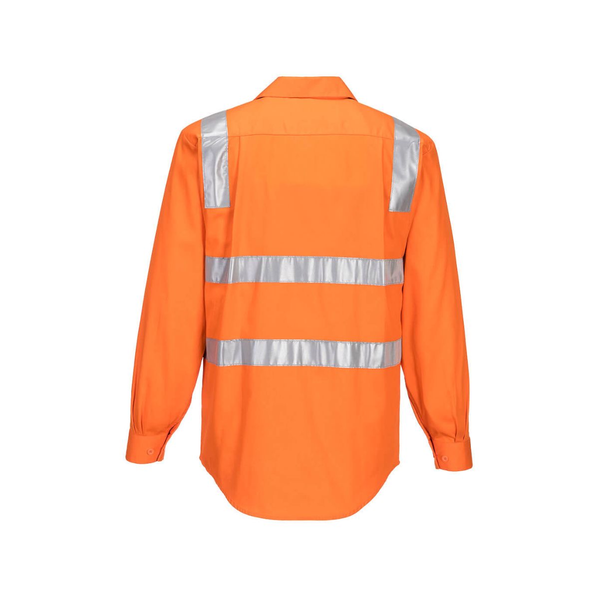 Portwest Perth Hi-Vis Long Sleeve 100% cotton Drill Shirt MS191