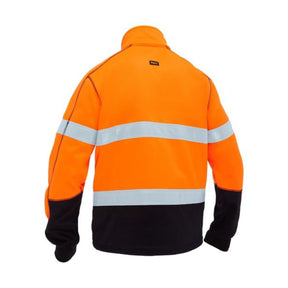 Bisley Taped Hi Vis Zip Front Fleece BK6611T