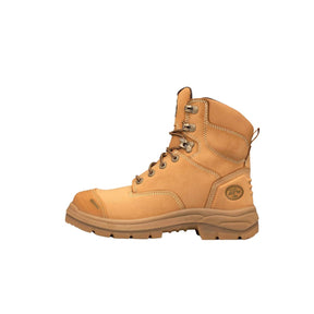 Oliver AT55 Series 150mm Wheat Zip Sided Safety Boot 55332Z