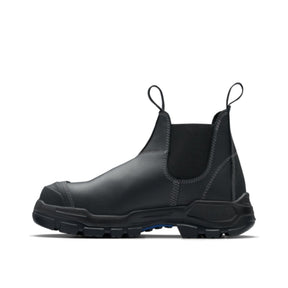 Blundstone Unisex Rotoflex Elastic Side - Slip on Safety Boots - Black #9001