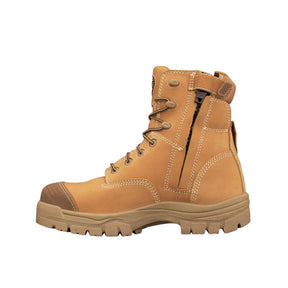 Oliver AT45 Series 150mm Wheat Zip Sided Safety Boot 45632Z