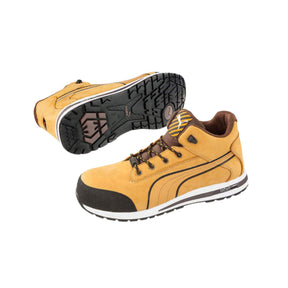 Puma Dash Mid Wheat Composite Toe Cap - Safety Shoe 633187