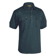 Bisley Closed Front - Cotton Drill Short Sleeve Shirt BSC1433