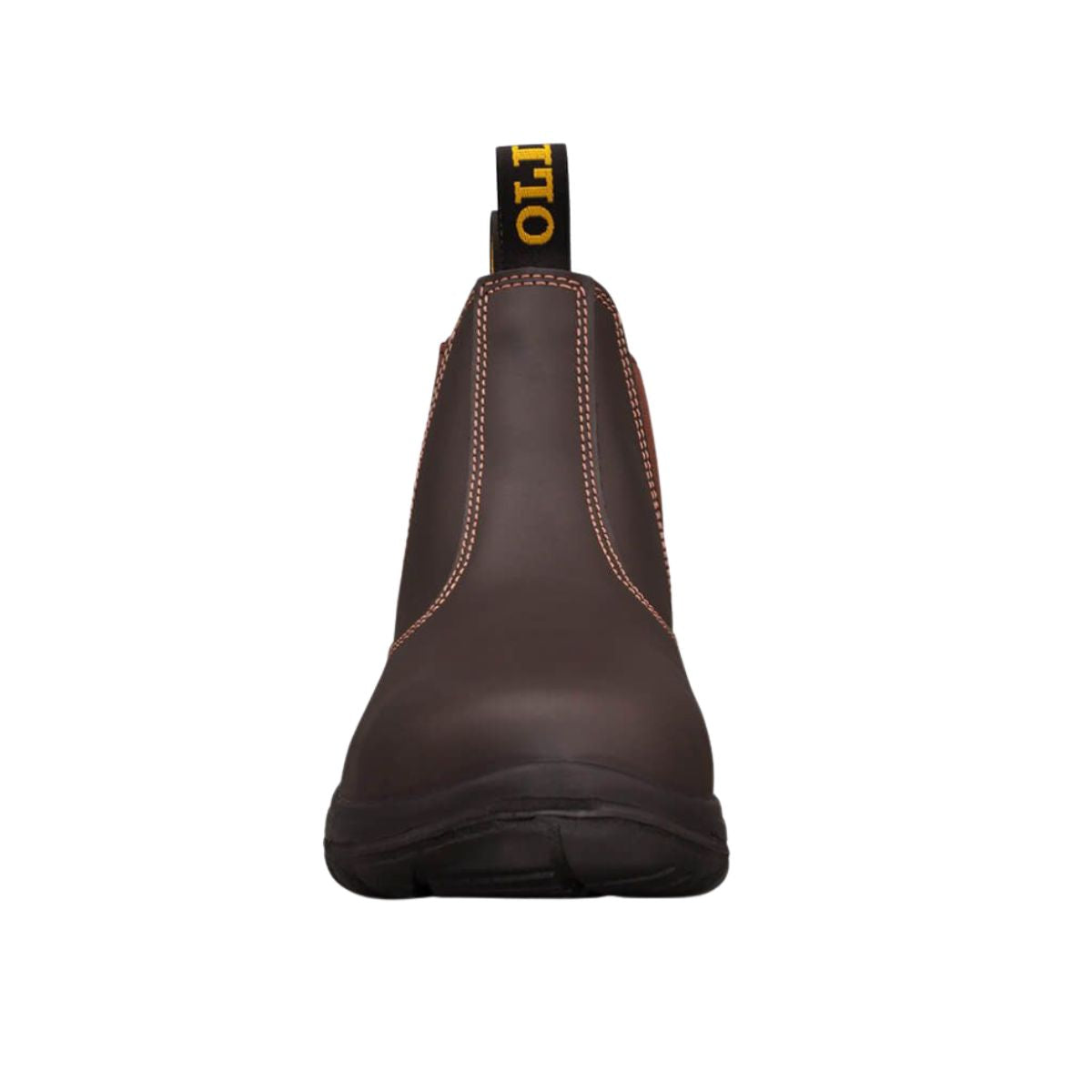 Oliver WB34 Series Claret Elastic Sided Slip On Safety Boot