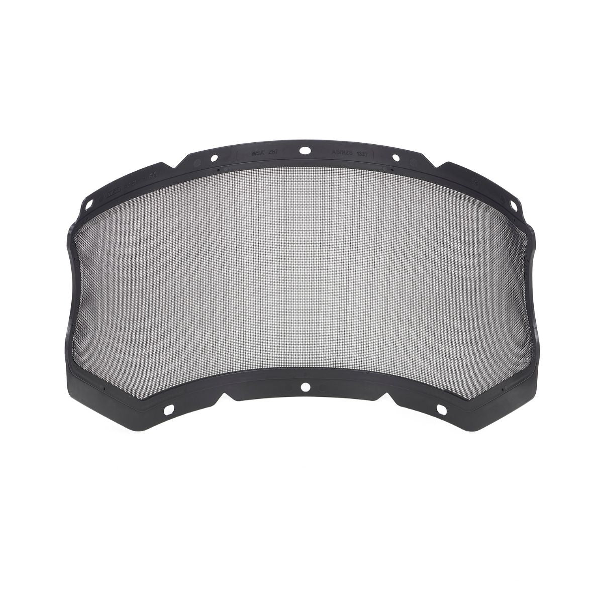 MSA V-Gard Hard Hat Visor Mesh with Plastic Edge Nitrometer 10116558