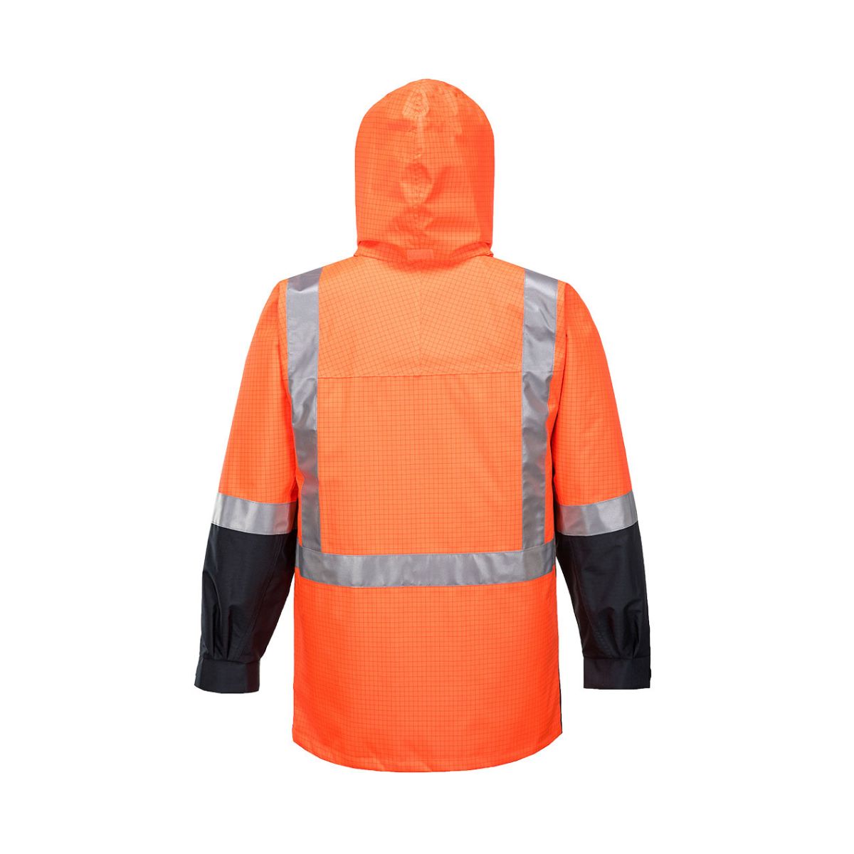 Portwest Huski Amp Hi-Vis Contrast Rain Jacket K8005