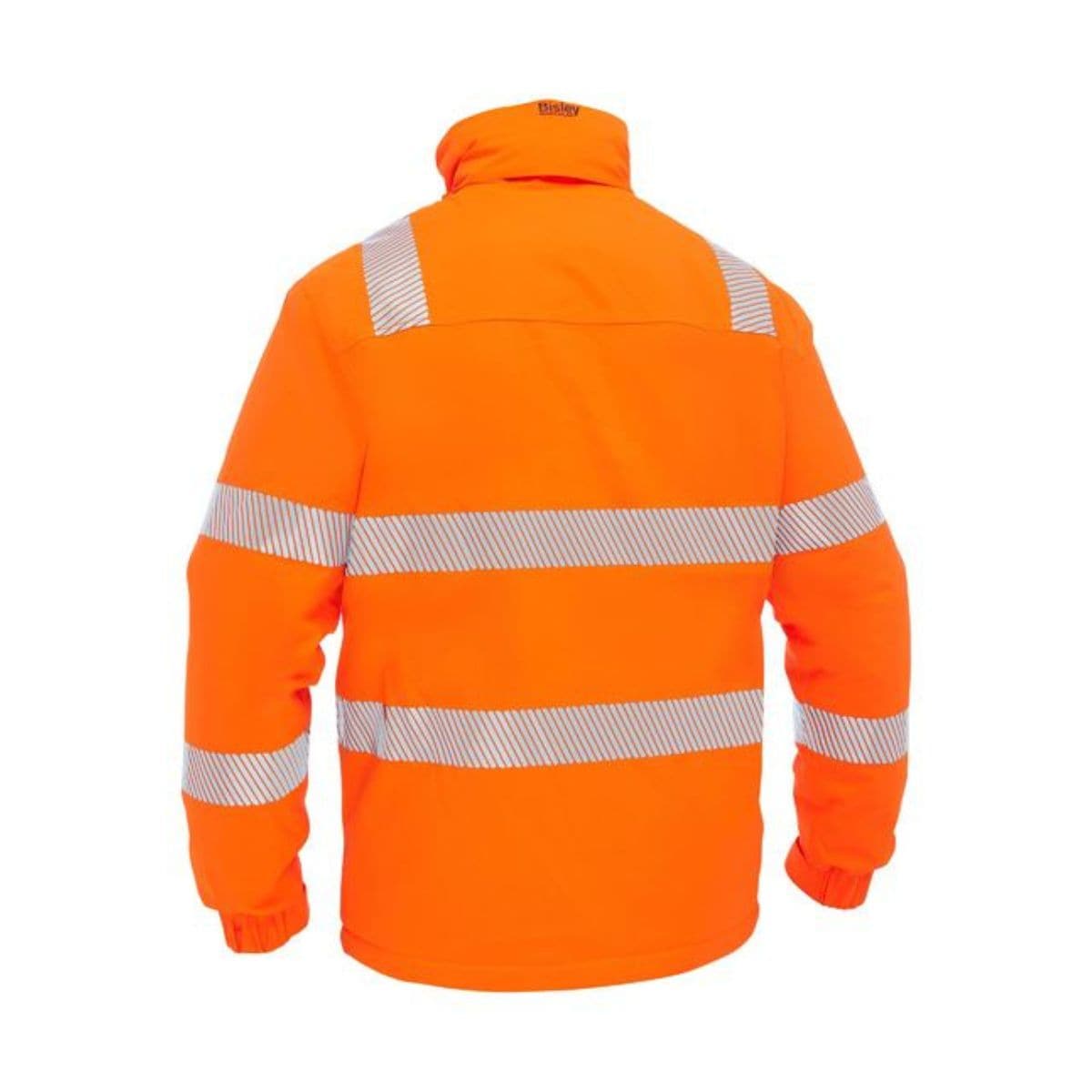 Bisley Taped Hi Vis Heated Jacket With Hood BJ6842T