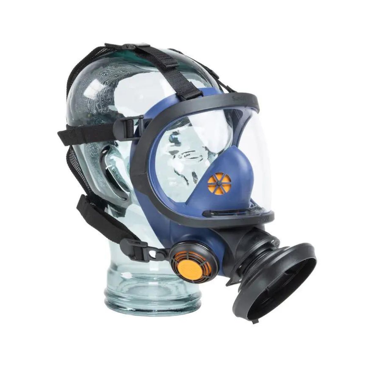 Sundström SR200 Full Face Mask Silicone with PC Visor & Cloth head harness (Each)