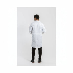 Simmons Knit Cuff Lab Coat - Unisex White LC-SIM-U-W