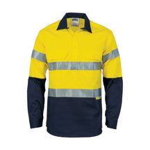 DNC Hi Vis Cool-Breeze Closed Front Shirt L/S 3949