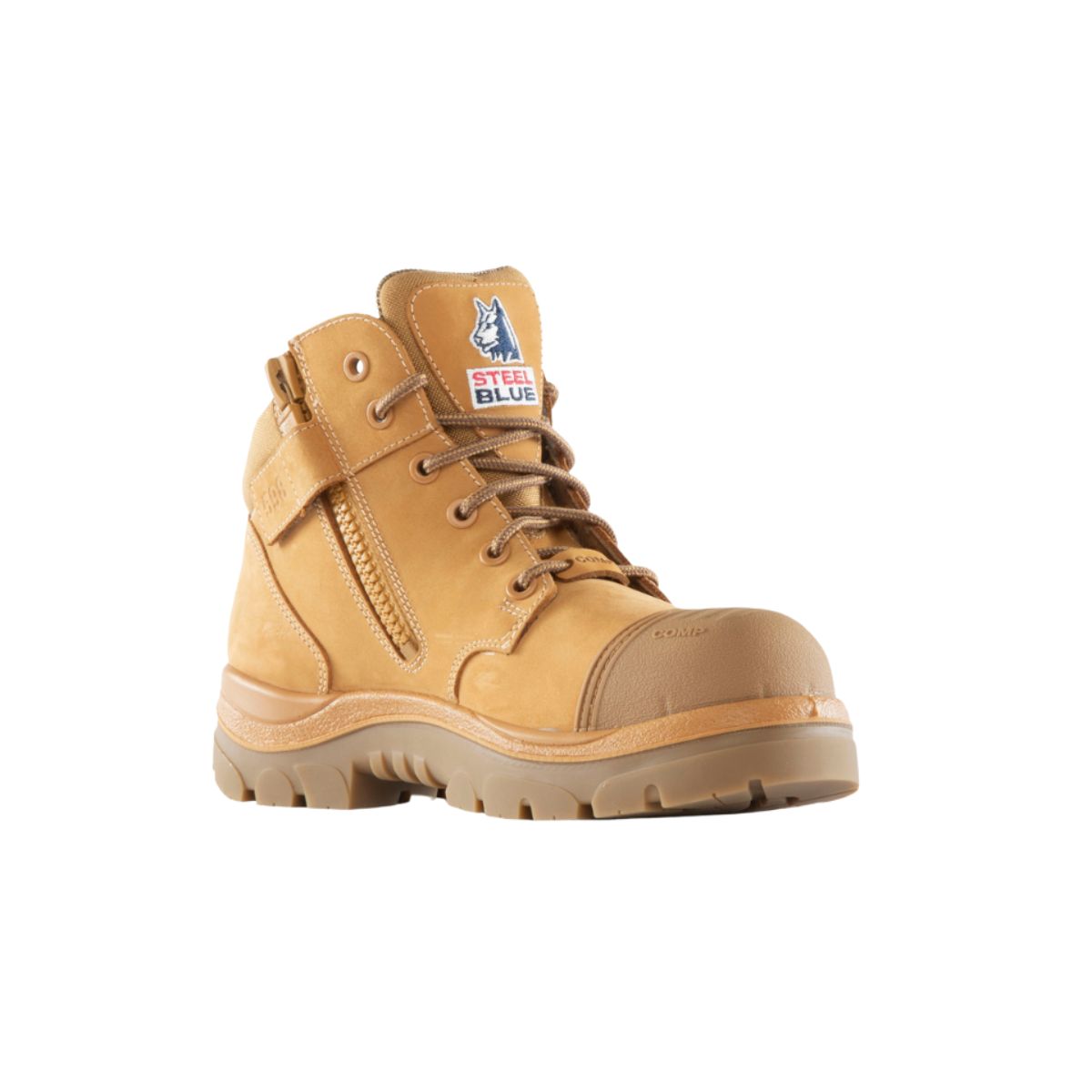 Steel Blue Parkes Zip: Scuff Composite Safety Boot 318598