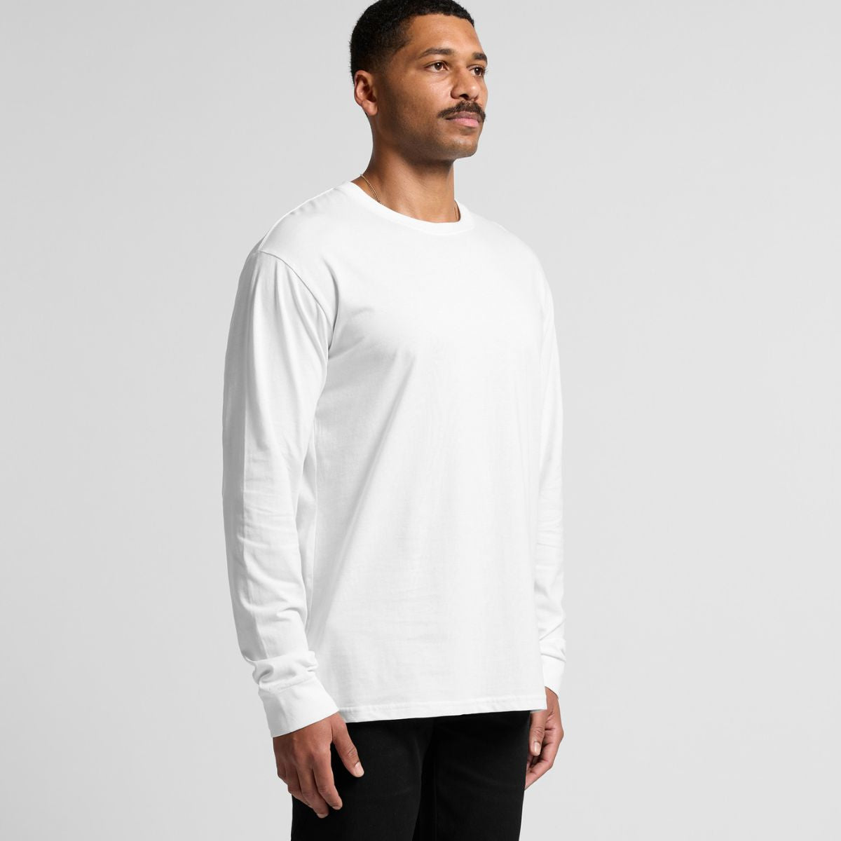 ascolour Men's Staple Organic L/S 5020G