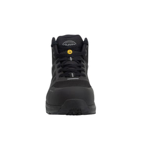 Oliver ST40 Series Black Jogger Ankle Safety Shoes (S3 HRO SRC ESD)