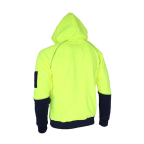 DNC HiVis Two Tone Super Fleecy Hoodie 3722