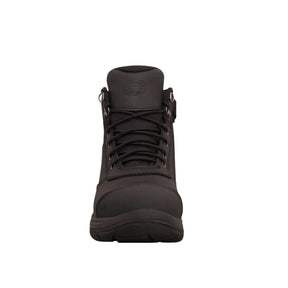 Oliver WB34 Series Black Zip Sided Lace Up Safety Boot