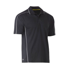 Bisley Cool Mesh Polo With Reflective Piping BK1425