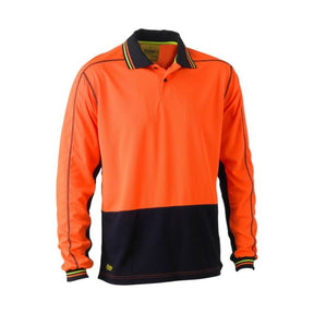 Bisley Hi Vis Polyester Mesh Polo BK6219