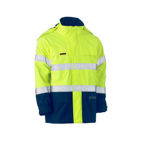 Bisley Taped Hi Vis FR Wet Weather Shell Jacket BJ8110T