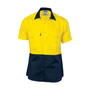 DNC Hi Vis Cool-Breeze Cotton Shirt S/S 3839