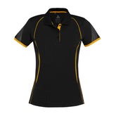 Biz Collection Women's Razor Short Sleeve Polo - Dark Colours P405LS