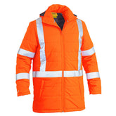 Bisley Taped Hi Vis Puffer Jacket with X Back BJ6379XT