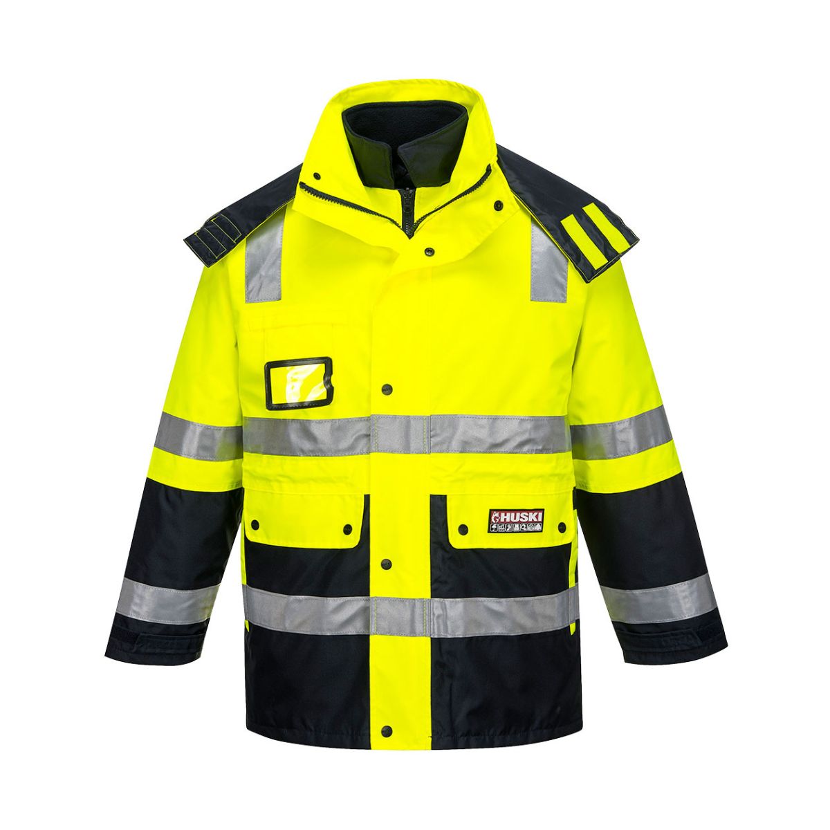 Portwest Huski Venture Hi-Vis 4-in-1 Contrast Jacket K8106