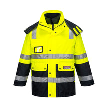 Portwest Huski Venture Hi-Vis 4-in-1 Contrast Jacket K8106