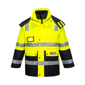 Portwest Huski Venture Hi-Vis 4-in-1 Contrast Jacket K8106