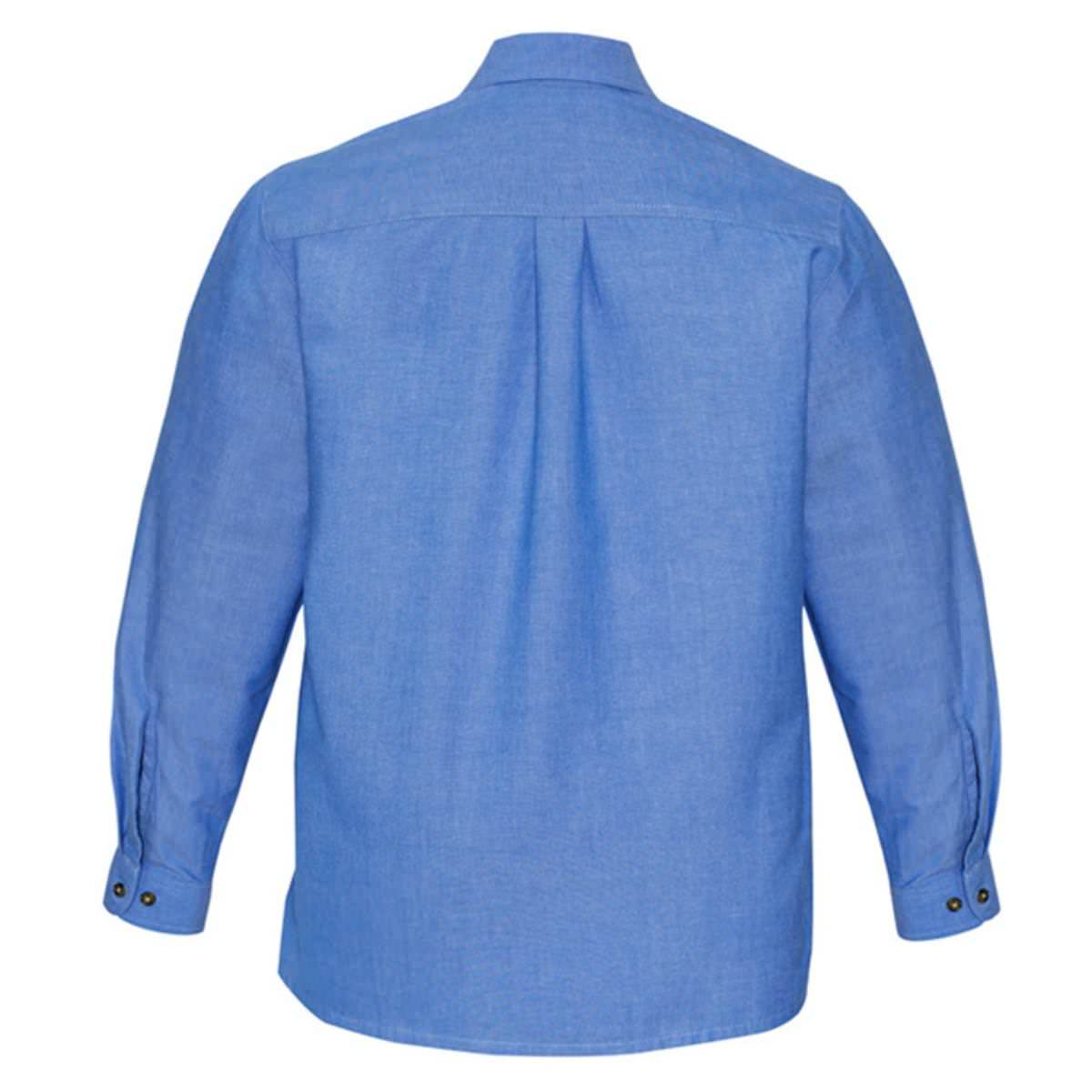 Men's Chambray Long Sleeve Shirt SH112