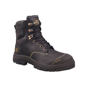 Oliver AT55 Series 150mm Black Zip Sided Safety Boot 55345Z