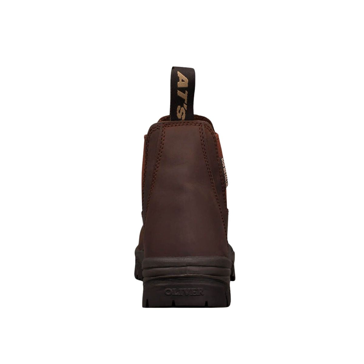 Oliver AT45 Series Brown Elastic Sided Safety Boot
