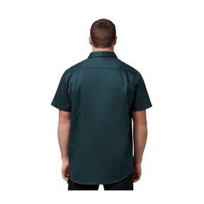 Hard Yakka Short Sleeve Closed Front Cotton Drill Work Shirt Y07540