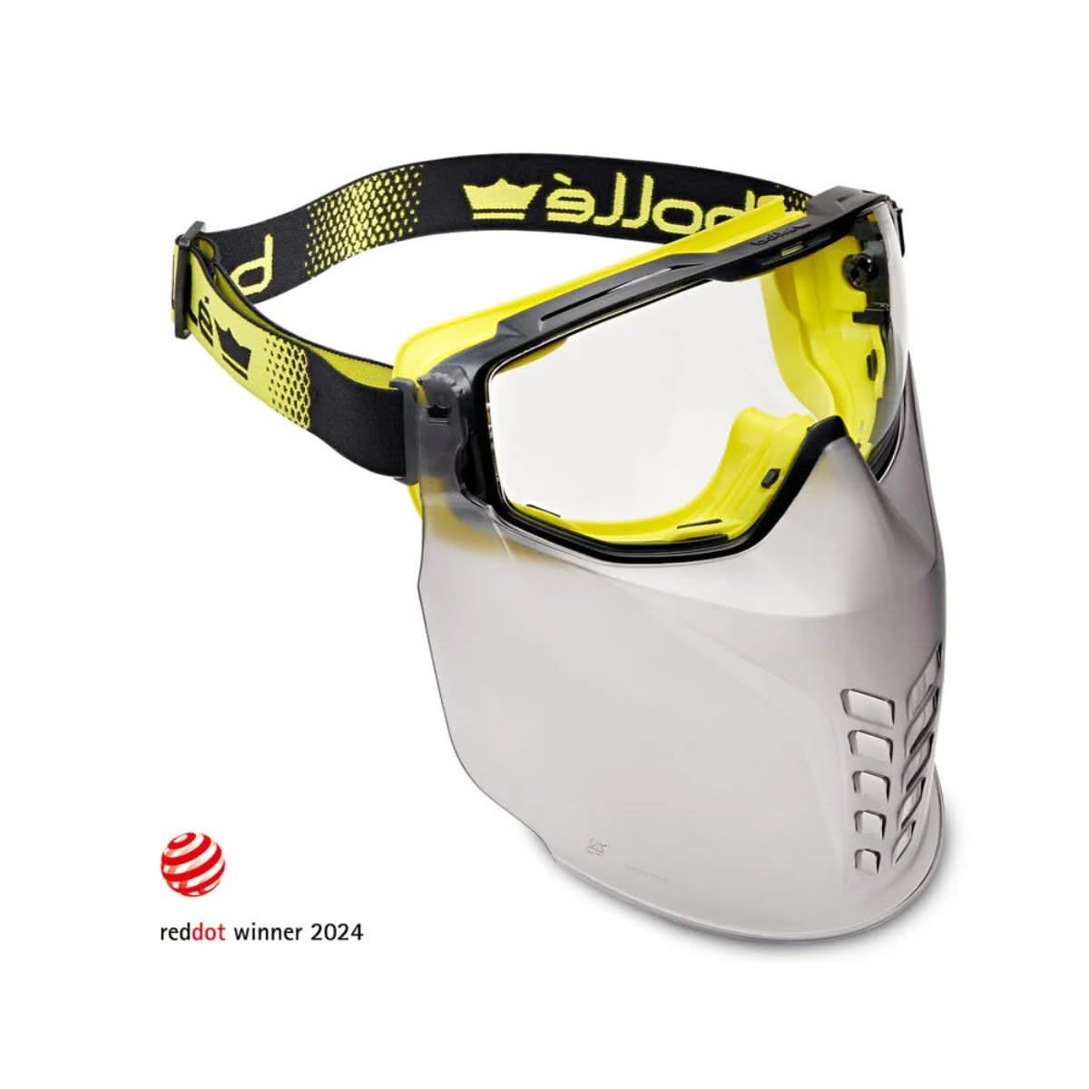 Bolle Universal Goggle PC Clear Platinum Top Bottom Indirect Vented
