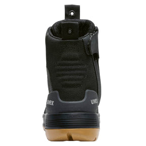 uvex 3 X-Flow Zip Side Work Boot Black / Tan 65428