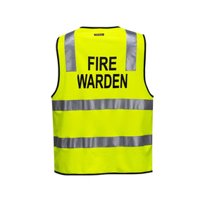 Portwest Fire Warden Zip Vest D/N MZ104