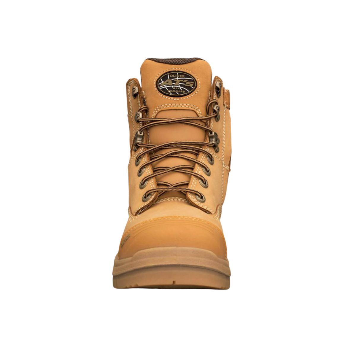 Oliver AT55 Series 150mm Wheat Zip Sided Safety Boot 55332Z