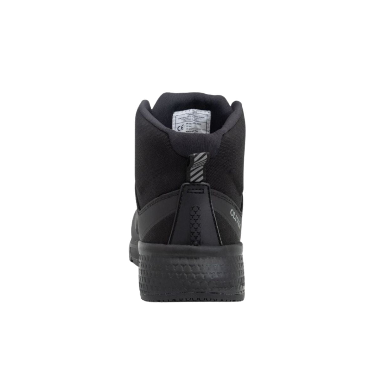 Oliver ST40 Series Black Jogger Ankle Safety Shoes (S3 HRO SRC ESD)