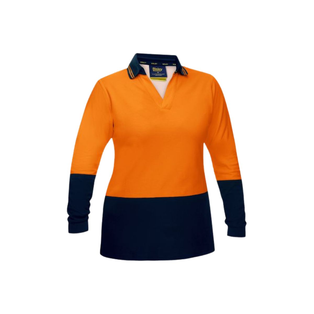 Bisley Women's Hi Vis Cotton Polo Shirt BKL6234