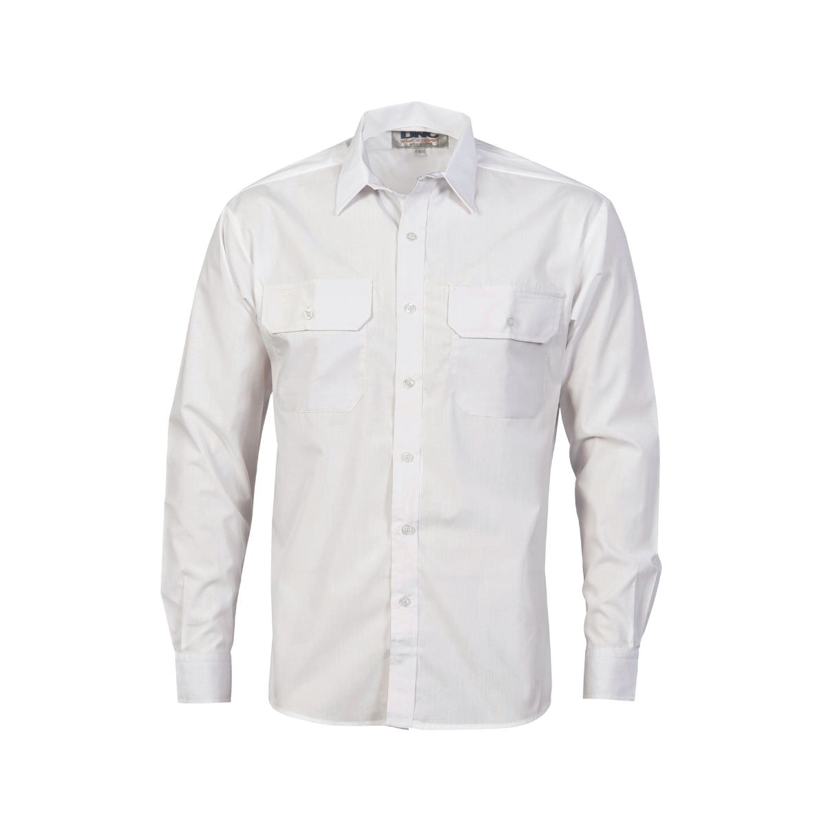 DNC Cotton Work Shirt - Long Sleeve 3212