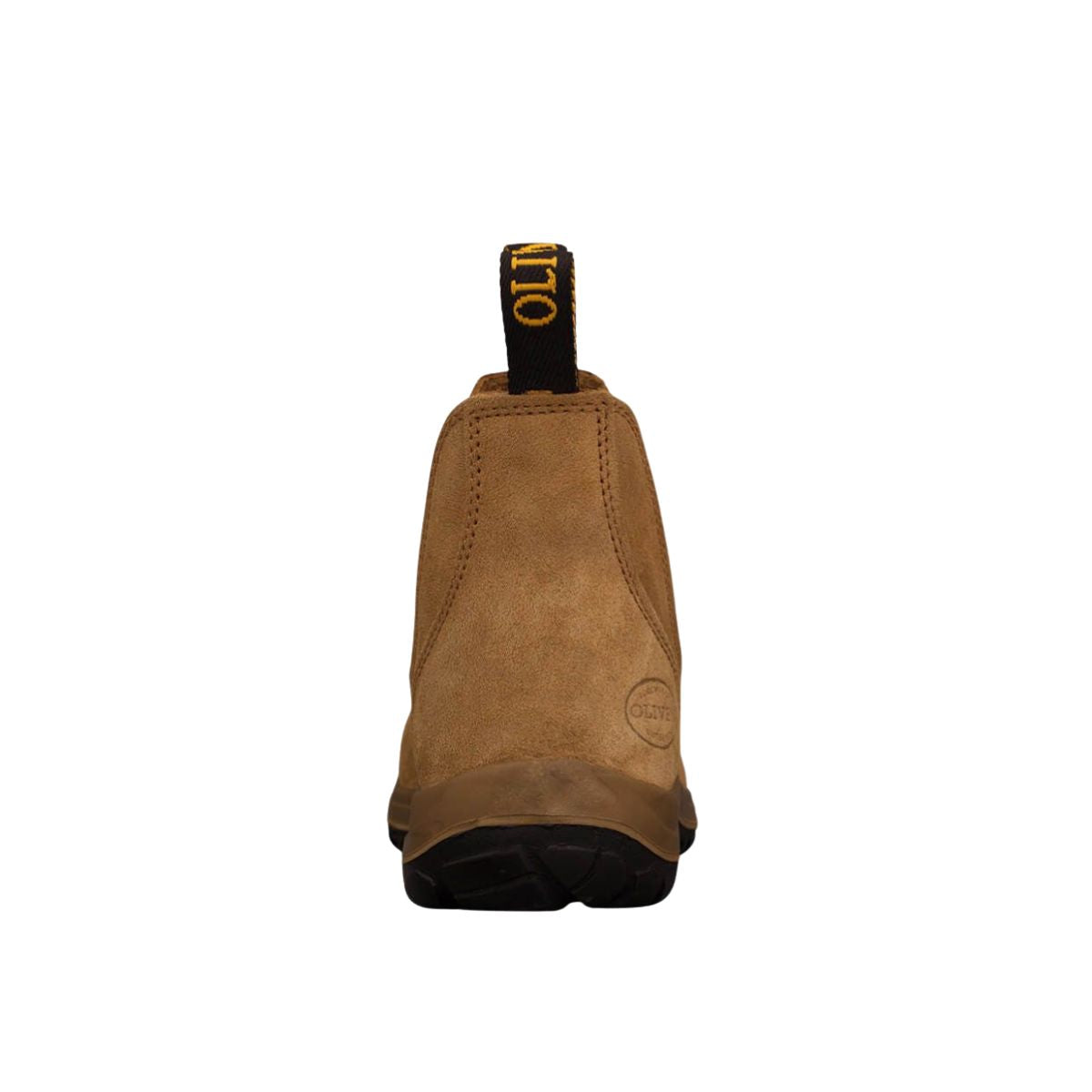Oliver WB34 Series Beige Elastic Sided Slip On Safety Boot