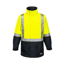 Portwest Huski Amp Hi-Vis Contrast Rain Jacket K8005