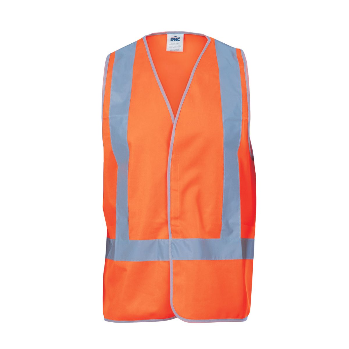 DNC Hi Vis Day/Night Safety Vest H-Pattern Taped 3804