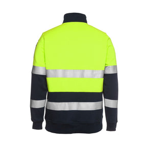 JB'S Hi Vis (D+N) 1/2 Zip Fleecy Sweat 6HZFS