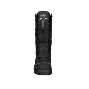 Oliver AT65 Series 350mm Black Laced In Zip Mining Safety Boot 65791