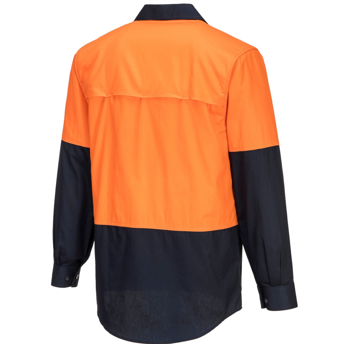 Portwest Hi-Vis Two Tone Lightweight Long Sleeve Shirt MS801