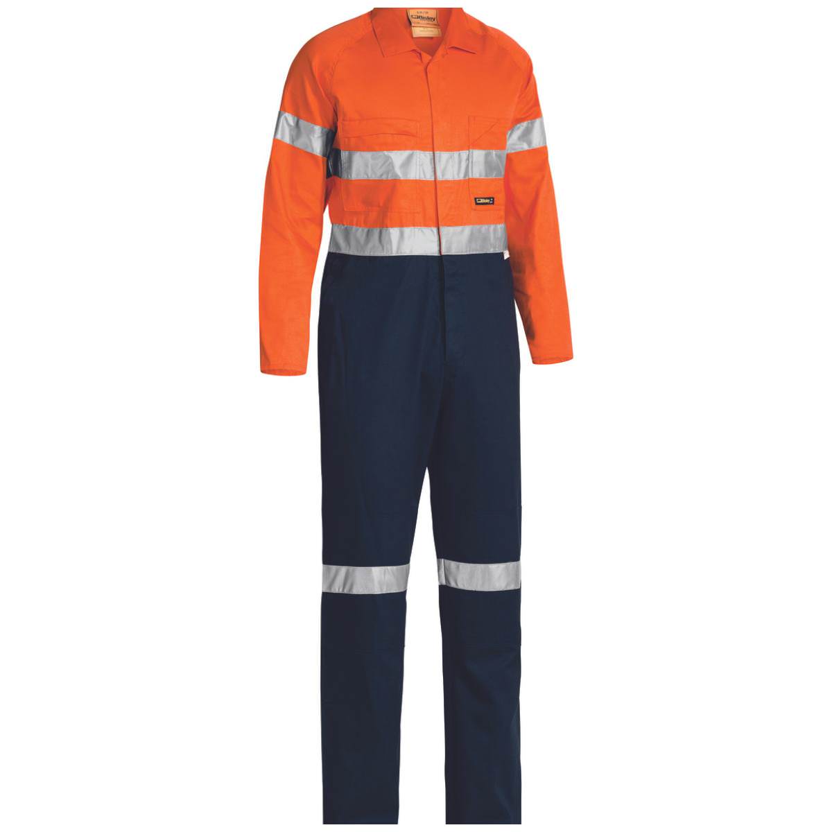 Bisley Taped Hi Vis Work Coverall Lightweight BC6719TW