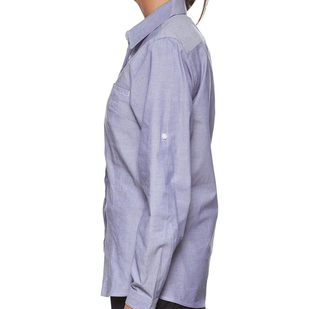 KingGee Women's Long Sleeve Chambray Shirt K44350