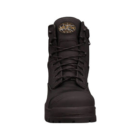 Oliver AT45 Series 150mm Black Zip Sided Safety Boot 45645Z
