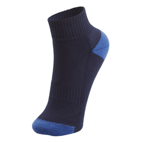 NNT Bamboo Contrast Heel Sports Ankle Socks CATKDN (Pair)