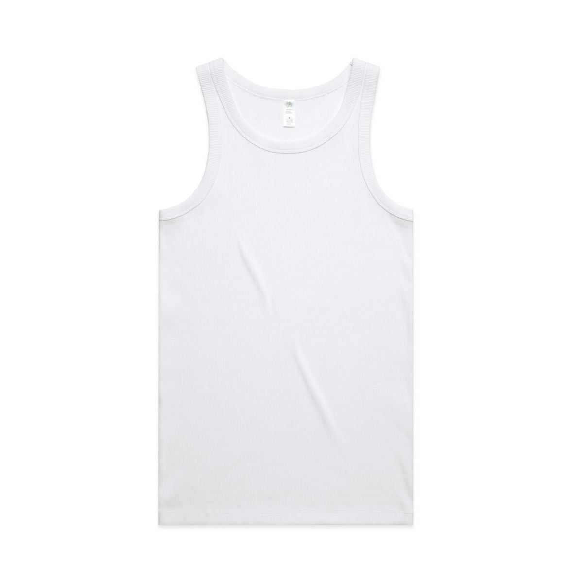 ascolour Men's Organic Rib Singlet 5063G